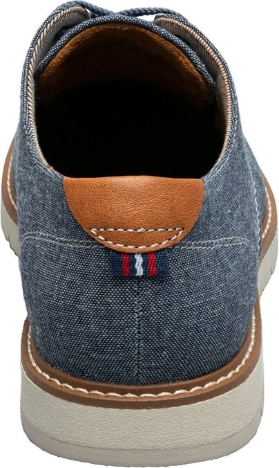 Florsheim Men's Vibe Canvas Plain Toe Oxford Dress Shoe - Image 4