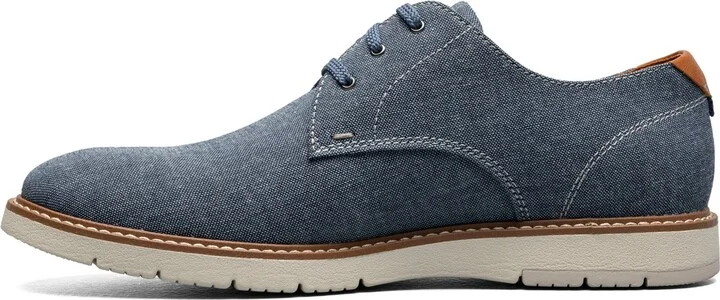 Florsheim Men's Vibe Canvas Plain Toe Oxford Dress Shoe - Image 5