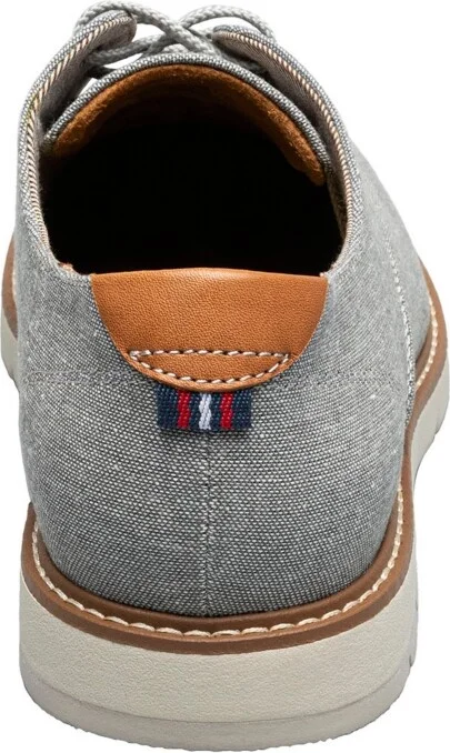 Florsheim Men's Vibe Canvas Plain Toe Oxford Dress Shoe - Image 9