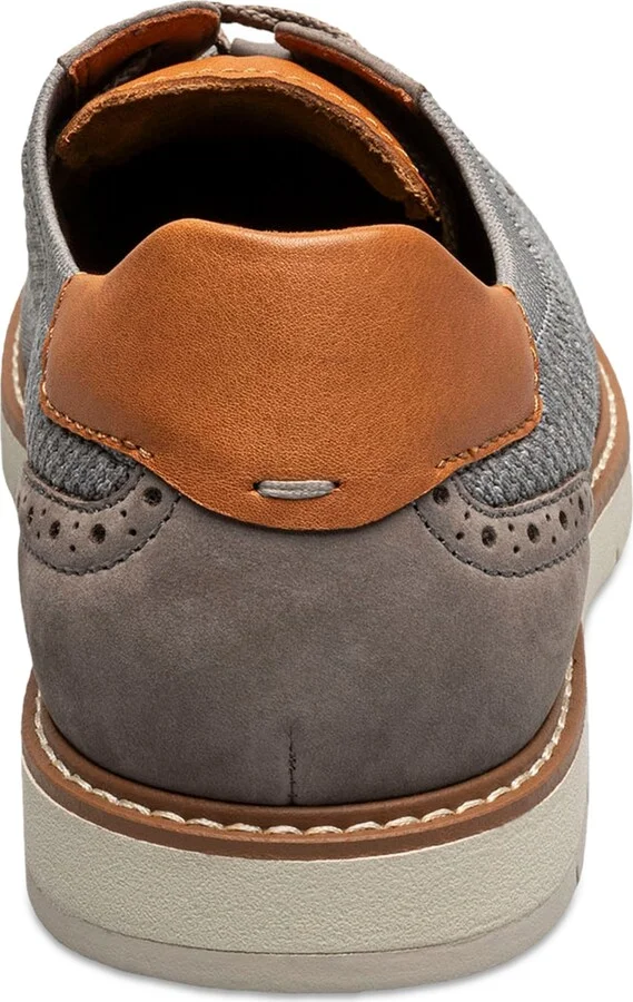 Florsheim Men's Vibe Lace-Up Knit Wingtip Oxford Shoes - Image 4