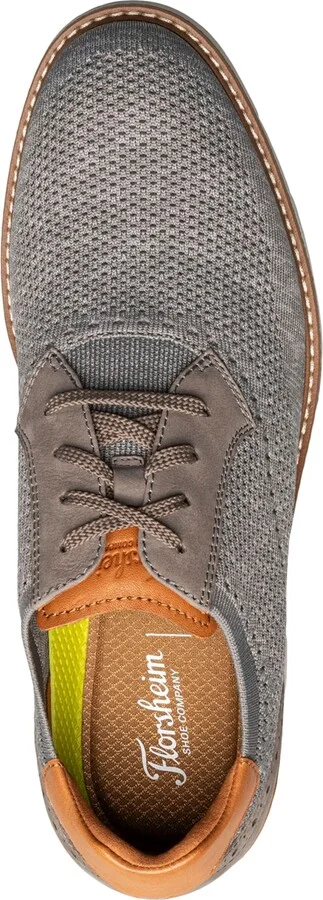 Florsheim Men's Vibe Lace-Up Knit Wingtip Oxford Shoes - Image 6