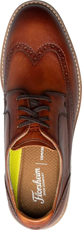 Florsheim Men's Vibe Lace-Up Wingtip Oxford Shoes - Image 6