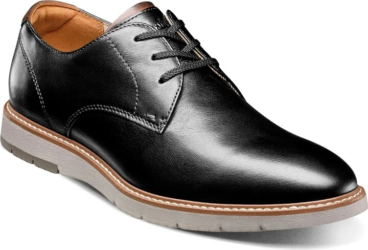 Florsheim Men's Vibe Plain Toe Oxford Lace Up Dress Shoe