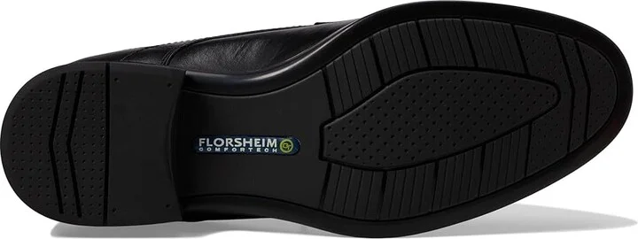 Florsheim Midtown Cap Toe Oxford Men's Lace Up Cap Toe Shoes Black Smooth : 7 D (M), Full Grain leather - Image 4
