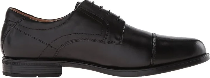 Florsheim Midtown Cap Toe Oxford Men's Lace Up Cap Toe Shoes Black Smooth : 7 D (M), Full Grain leather - Image 8