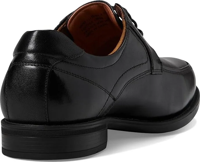 Florsheim Midtown Moc Toe Oxford Men's Lace Up Moc Toe Shoes Black Smooth : 7 D (M), Full Grain leather - Image 5