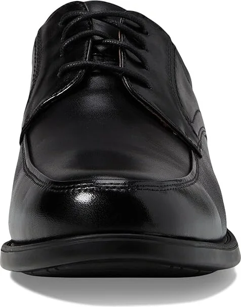 Florsheim Midtown Moc Toe Oxford Men's Lace Up Moc Toe Shoes Black Smooth : 7 D (M), Full Grain leather - Image 6
