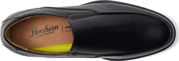 Florsheim Midtown Moc Toe Slip-On Men's Lace Up Moc Toe Shoes Black : 7 D (M), Full Grain leather - Image 3