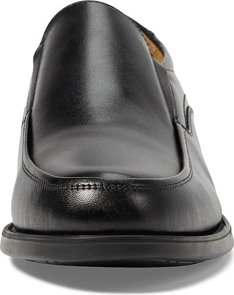 Florsheim Midtown Moc Toe Slip-On Men's Lace Up Moc Toe Shoes Black : 7 D (M), Full Grain leather - Image 6
