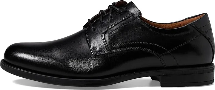 Florsheim Midtown Plain Toe Oxford Men's Plain Toe Shoes Black Smooth : 7 D (M), Full Grain leather - Image 7