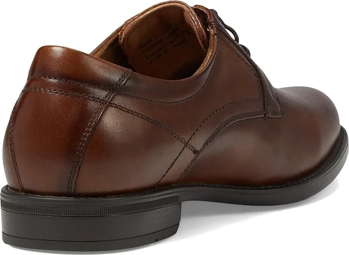 Florsheim Midtown Plain Toe Oxford Men's Plain Toe Shoes Cognac Smooth : 7 D (M), Full Grain leather - Image 5
