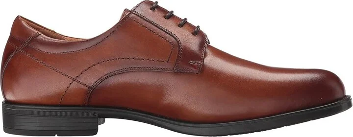 Florsheim Midtown Plain Toe Oxford Men's Plain Toe Shoes Cognac Smooth : 7 D (M), Full Grain leather - Image 8
