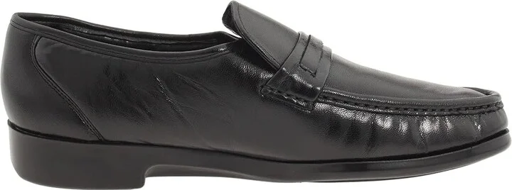 Florsheim Milano Men's Slip-on Dress Shoes Black : 11.5 3E, Leather - Image 8