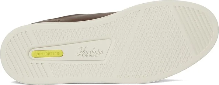 Florsheim Monopoli Elastic Lace To Toe Sneakers Men's Slip on Shoes Brown Crazy Horse : 10.5 M (D), Leather - Image 3