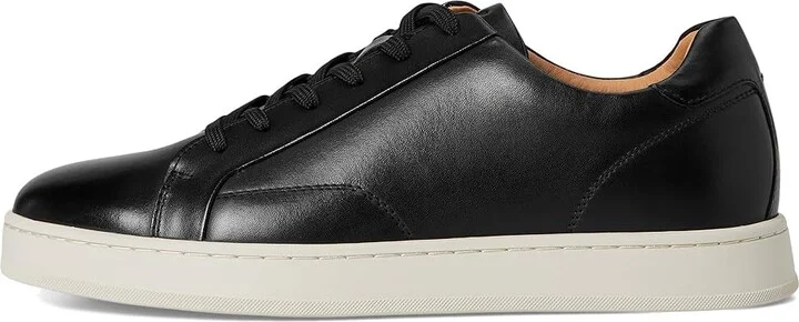 Florsheim Monopoli Lace To Toe Sneakers Men's Slip on Shoes Black : 8.5 W (3E), Leather - Image 6