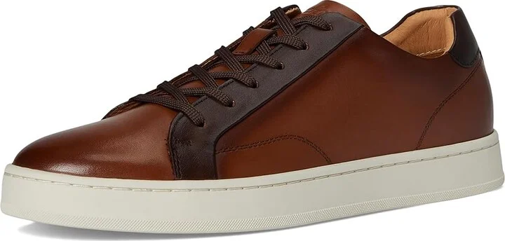 Florsheim Monopoli Lace To Toe Sneakers Men's Slip on Shoes Cognac : 11 M (D), Leather - Image 5