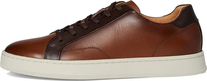 Florsheim Monopoli Lace To Toe Sneakers Men's Slip on Shoes Cognac : 11 M (D), Leather - Image 6