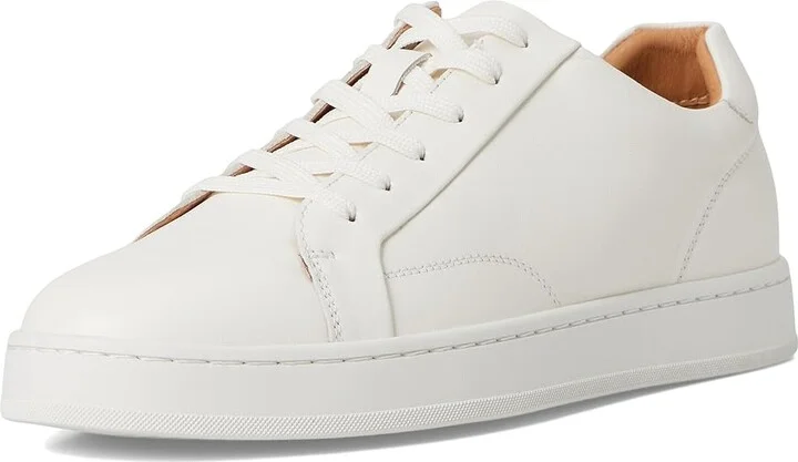 Florsheim Monopoli Lace To Toe Sneakers Men's Slip on Shoes Cream : 8 M (D), Leather - Image 5