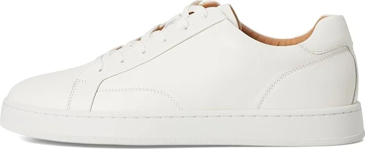 Florsheim Monopoli Lace To Toe Sneakers Men's Slip on Shoes Cream : 8 M (D), Leather - Image 6