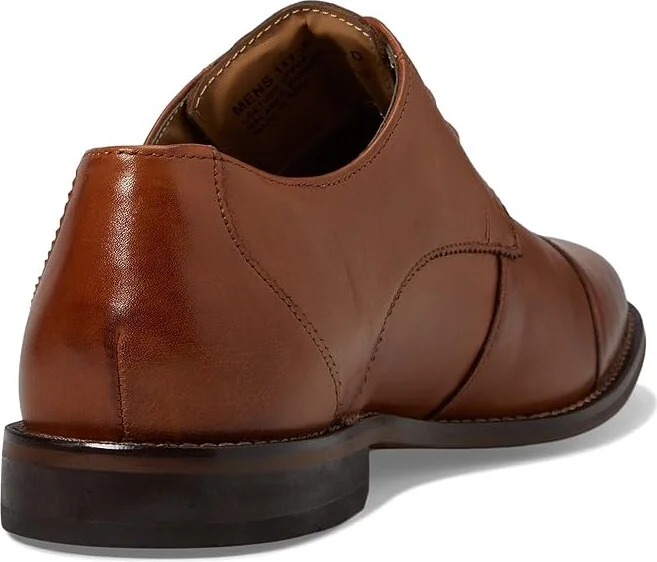 Florsheim Montinaro Cap Toe Oxford Men's Lace Up Cap Toe Shoes Saddle Tan Smooth : 8.5 M (D), Synthetic/Leather - Image 5