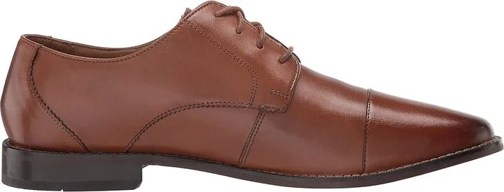 Florsheim Montinaro Cap Toe Oxford Men's Lace Up Cap Toe Shoes Saddle Tan Smooth : 8.5 M (D), Synthetic/Leather - Image 8