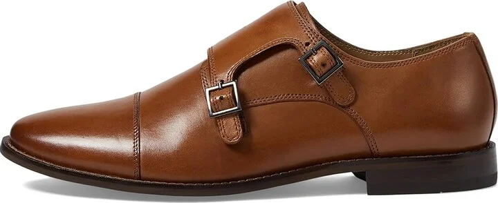 Florsheim Montinaro Double Monk Strap Men's Shoes Saddle Tan Smooth : 8 M (D), Leather - Image 7