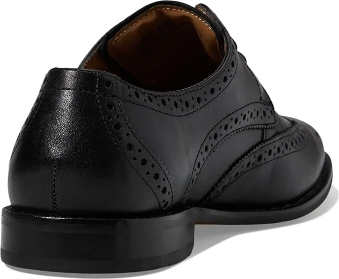 Florsheim Montinaro Wingtip Oxford Men's Lace Up Wing Tip Shoes Black Smooth : 8 M (D), Leather/Synthetic - Image 5