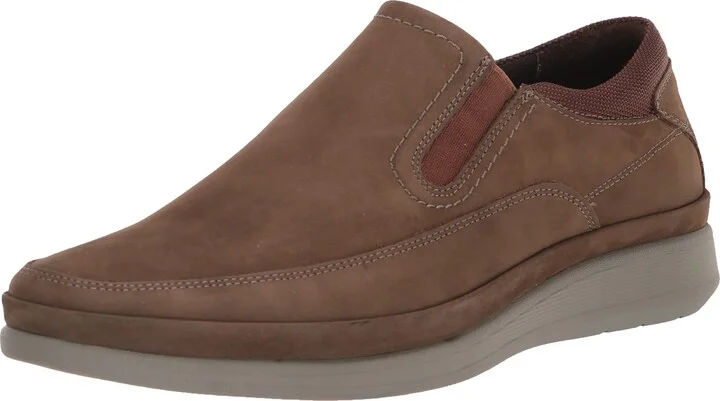 Florsheim Motion Moc Toe Slip-On Mushroom Nubuck 7.5 W (3E)