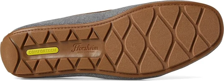Florsheim Motor Knit Moc Toe Penny Driver Men's Shoes Gray : 11.5 M (D), Leather - Image 3