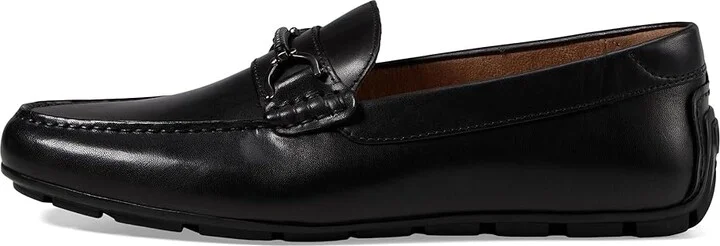Florsheim Motor Moc Toe Bit Driver Men's Shoes Black : 7.5 W (3E), Leather - Image 6