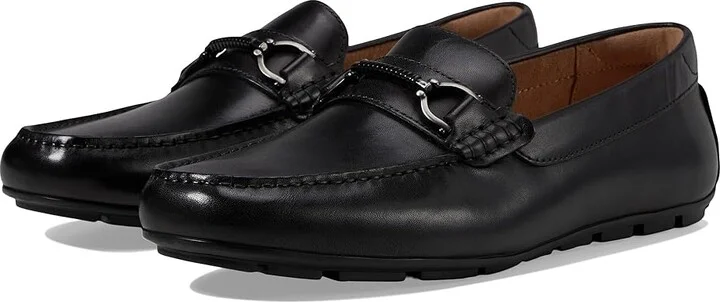 Florsheim Motor Moc Toe Bit Driver Men's Shoes Black : 7.5 W (3E), Leather
