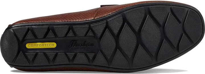 Florsheim Motor Moc Toe Penny Driver Men's Shoes Cognac : 9 M (D), Leather - Image 3