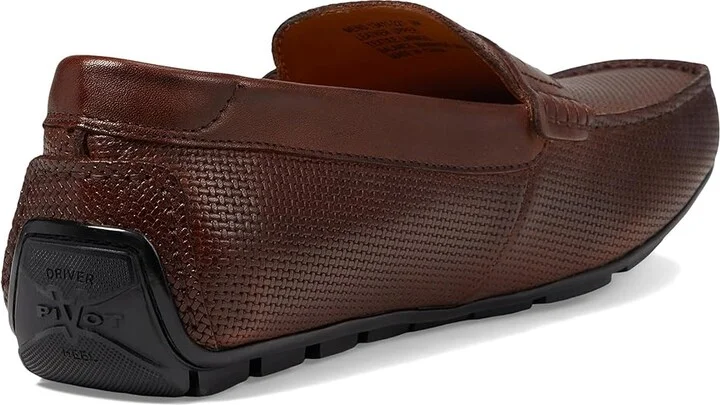 Florsheim Motor Moc Toe Penny Driver Men's Shoes Cognac : 9 M (D), Leather - Image 4