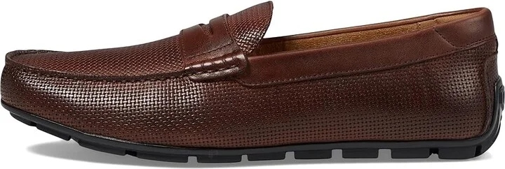 Florsheim Motor Moc Toe Penny Driver Men's Shoes Cognac : 9 M (D), Leather - Image 6