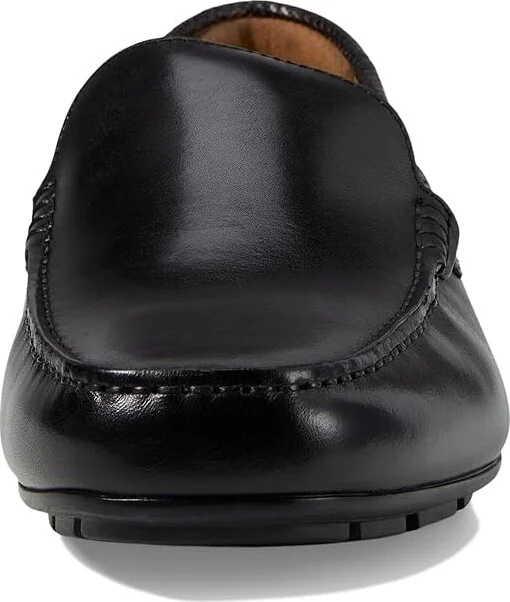 Florsheim Motor Moc Toe Venetian Driver Men's Shoes Black : 10 W (3E), Leather - Image 5