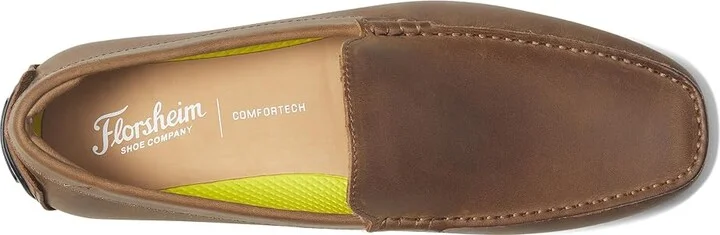 Florsheim Motor Moc Toe Venetian Driver Men's Shoes Brown Crazy Horse : 11 M (D), Leather - Image 2
