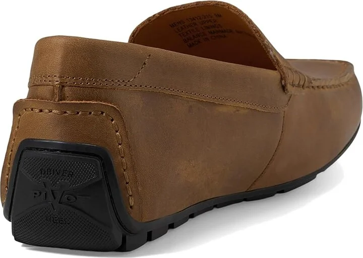 Florsheim Motor Moc Toe Venetian Driver Men's Shoes Brown Crazy Horse : 11 M (D), Leather - Image 4