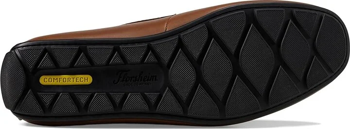 Florsheim Motor Moc Toe Venetian Driver Men's Shoes Cognac : 10.5 W (3E), Leather - Image 3