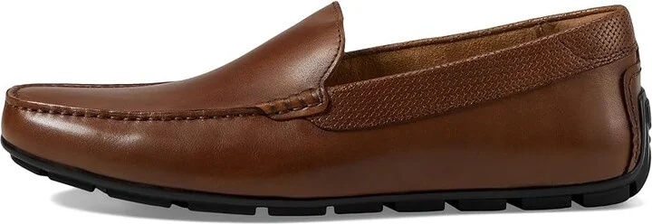 Florsheim Motor Moc Toe Venetian Driver Men's Shoes Cognac : 10.5 W (3E), Leather - Image 6