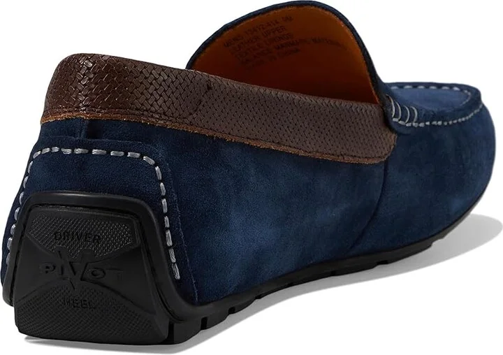 Florsheim Motor Moc Toe Venetian Driver Men's Shoes Navy : 12 M (D), Leather - Image 4
