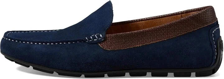 Florsheim Motor Moc Toe Venetian Driver Men's Shoes Navy : 12 M (D), Leather - Image 6
