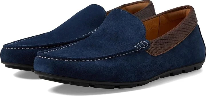 Florsheim Motor Moc Toe Venetian Driver Men's Shoes Navy : 12 M (D), Leather