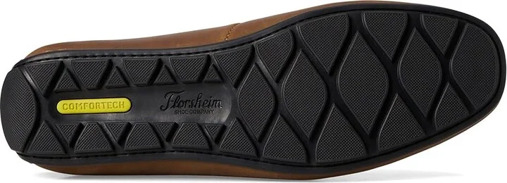 Florsheim Motor Smooth Moc Toe Penny Driver Men's Shoes Brown Crazy Horse : 10.5 W (3E), Leather - Image 3