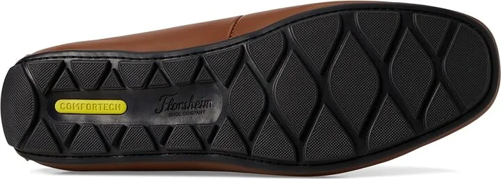 Florsheim Motor Smooth Moc Toe Penny Driver Men's Shoes Cognac : 8.5 M (D), Leather - Image 3