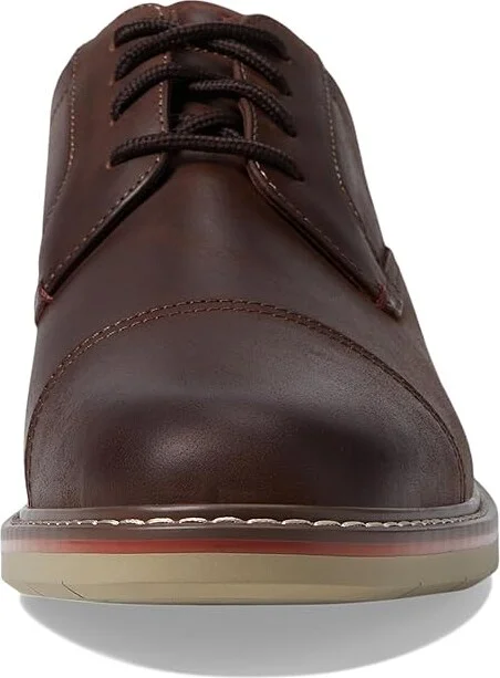 Florsheim Norwalk Cap Toe Oxford Men's Shoes Brown Crazy Horse : 9 M (D), Leather - Image 5