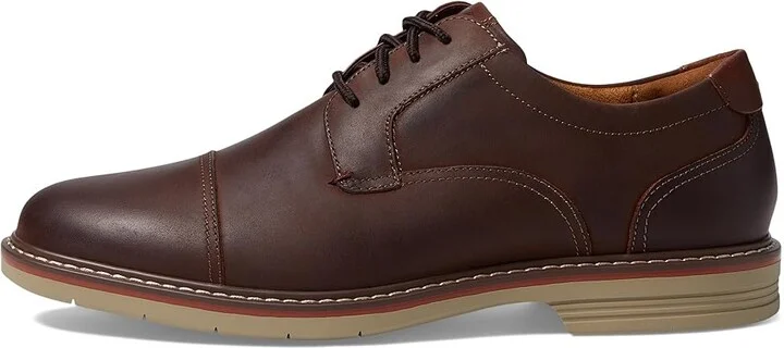 Florsheim Norwalk Cap Toe Oxford Men's Shoes Brown Crazy Horse : 9 M (D), Leather - Image 6