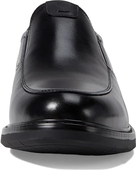 Florsheim Norwalk Moc Toe Slip-On Men's Lace Up Wing Tip Shoes Black : 13 W (3E), Leather - Image 5