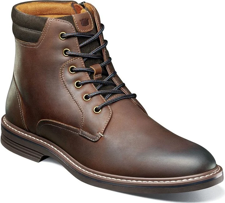 Florsheim Norwalk Plain Toe Lace Up Boot Men's Boot
