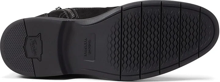 Florsheim Norwalk Plain Toe Lace-Up Boot Men's Shoes Black Milled Nubuck : 7 M (D), Suede - Image 3