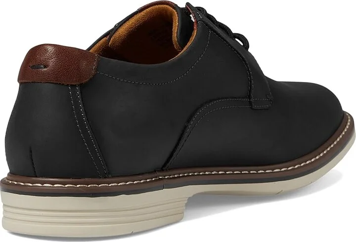 Florsheim Norwalk Plain Toe Oxford Men's Shoes Black Crazy Horse : 9 M (D), Leather - Image 4